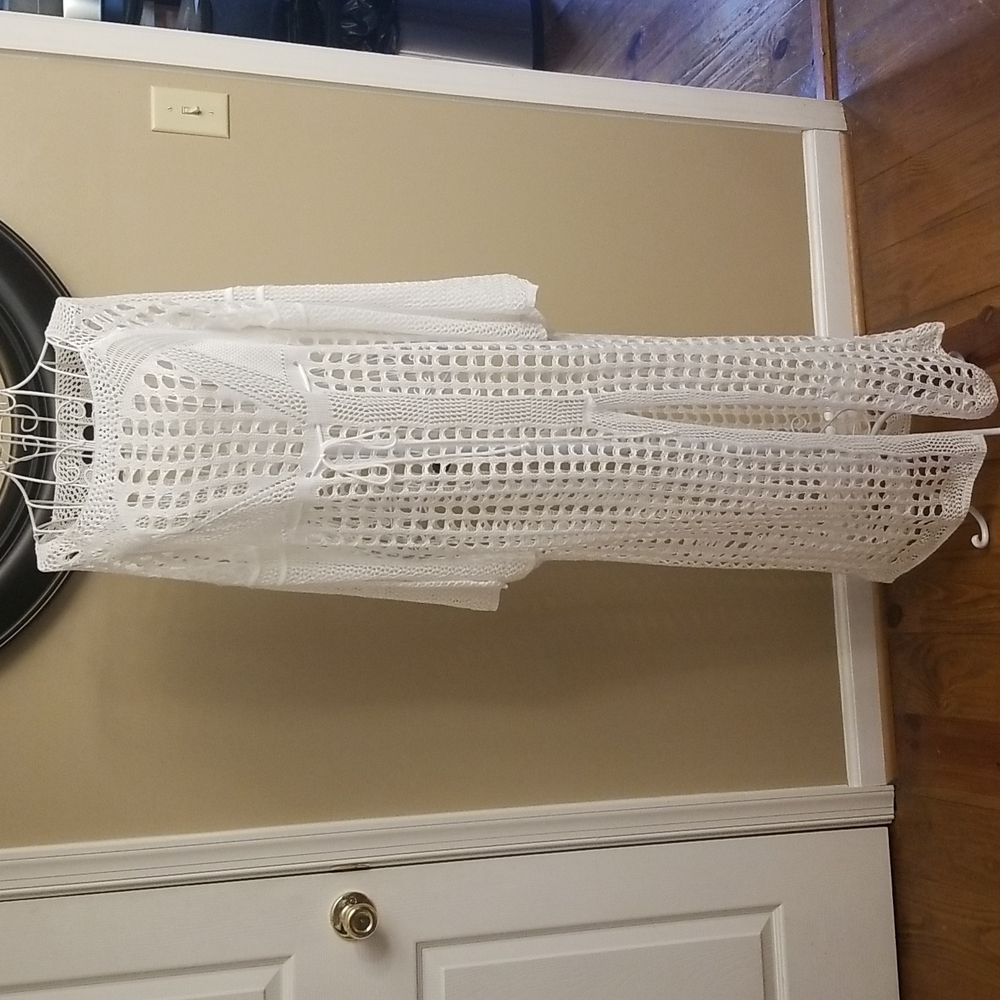 White coverup like new